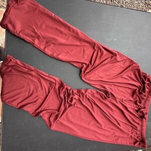 Essentials Maroon Track Pants